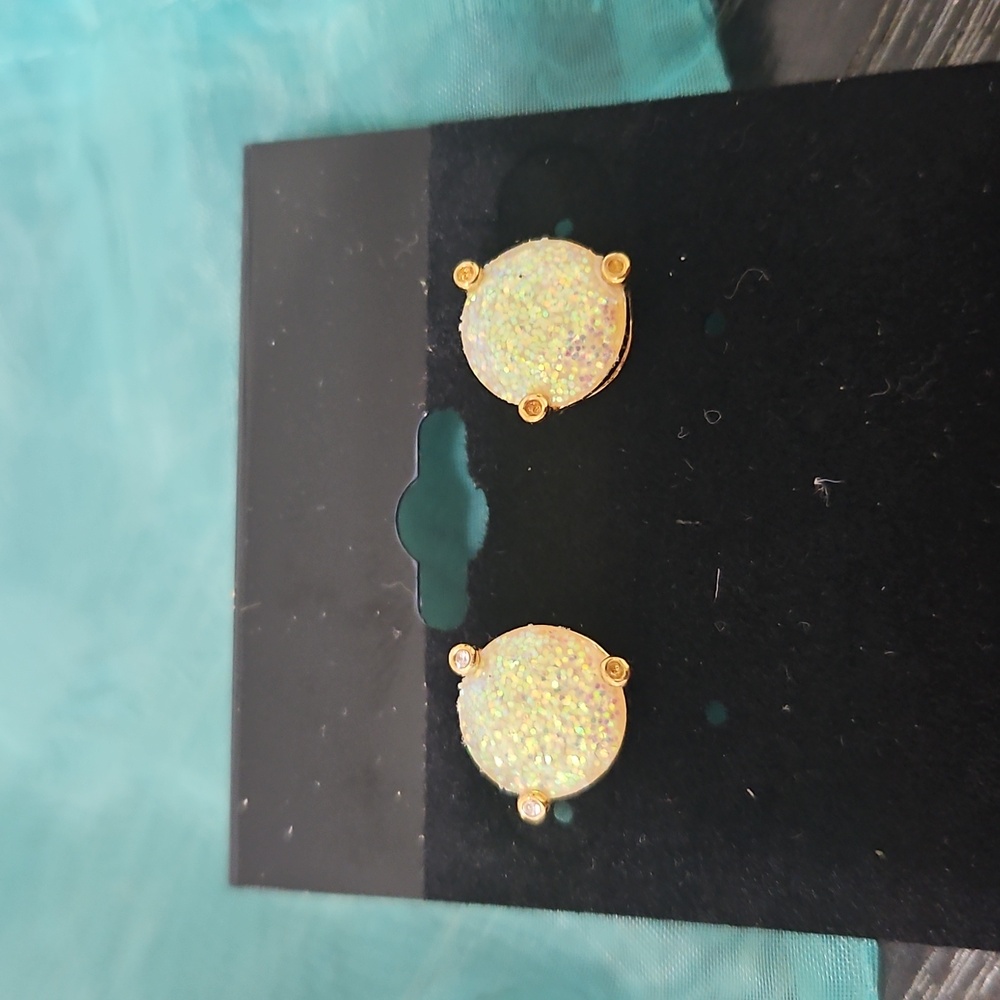 Kate Spade Rise and Shine Glitter Earrings